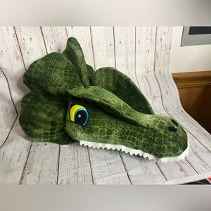 Universal Studios Jurassic Park Dinosaur Head Wall Mount or Pillow Stuffed